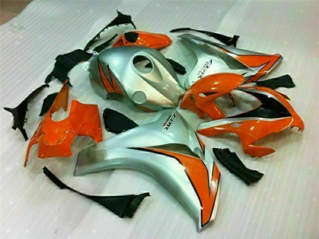 2008-2011 Silver Orange CBR1000RR Motorcycle Fairings 2008-2011 Silver Orange CBR1000RR Motorcycle Fairings