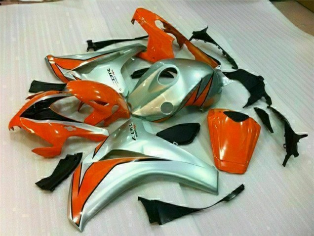 2008-2011 Silver Orange CBR1000RR Motorcycle Fairings 2008-2011 Silver Orange CBR1000RR Motorcycle Fairings