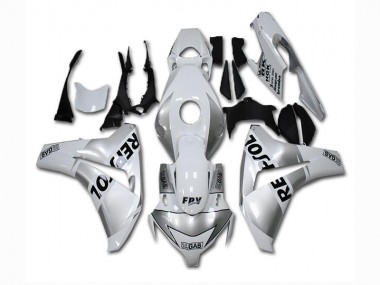 2008-2011 Silver White Repsol CBR1000RR Motorcycle Fairings
