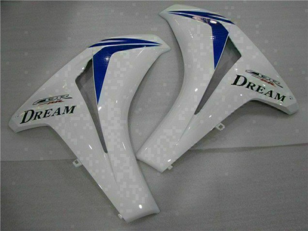 2008-2011 White Blue CBR1000RR Full Motorcycle Fairing Kits 2008-2011 White Blue CBR1000RR Full Motorcycle Fairing Kits