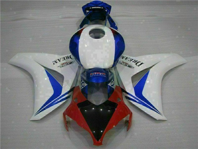 2008-2011 White Blue CBR1000RR Full Motorcycle Fairing Kits 2008-2011 White Blue CBR1000RR Full Motorcycle Fairing Kits