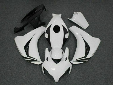 2008-2011 White CBR1000RR Motorcycle Fairing Kits & Plastic