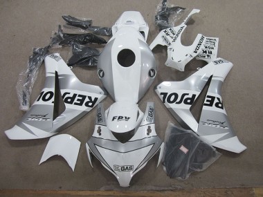 2008-2011 White Repsol CBR1000RR Motorcycle Fairing