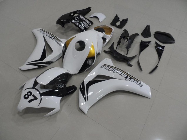 2008-2011 White and Black 87 CBR1000RR Motorcycle Fairings 2008-2011 White and Black 87 CBR1000RR Motorcycle Fairings