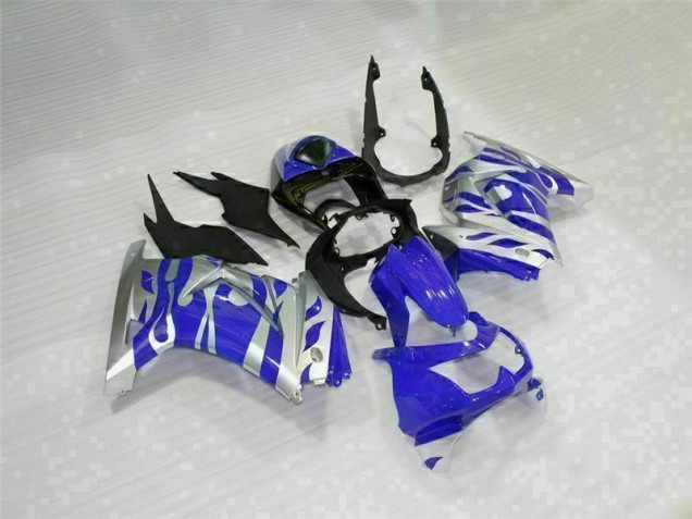 2008-2012 Black Blue EX250 Motorcycle Fairings 2008-2012 Black Blue EX250 Motorcycle Fairings