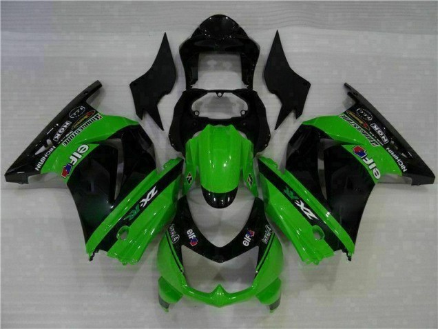 2008-2012 Black Green EX250 Motorcycle Bodywork 2008-2012 Black Green EX250 Motorcycle Bodywork