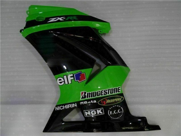 2008-2012 Black Green EX250 Motorcycle Bodywork 2008-2012 Black Green EX250 Motorcycle Bodywork