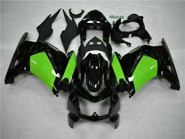 2008-2012 Black Green EX250 Motorcycle Fairings 2008-2012 Black Green EX250 Motorcycle Fairings
