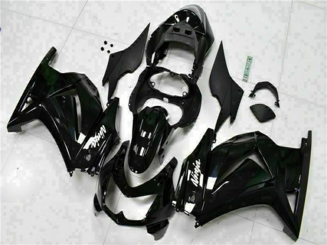 2008-2012 Black Ninja EX250 Motorcycle Fairings 2008-2012 Black Ninja EX250 Motorcycle Fairings