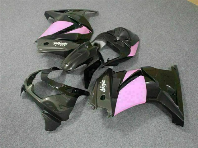 2008-2012 Black Pink Ninja EX250 Motorcycle Fairings 2008-2012 Black Pink Ninja EX250 Motorcycle Fairings