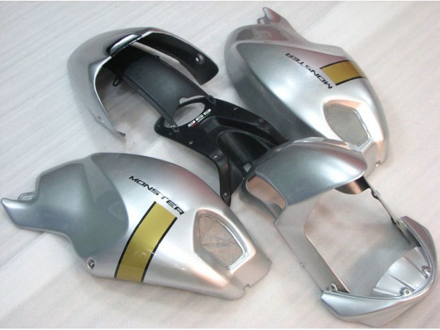2008-2012 Black Silver Monster Ducati Monster 696 Motorcycle Fairings 2008-2012 Black Silver Monster Ducati Monster 696 Motorcycle Fairings