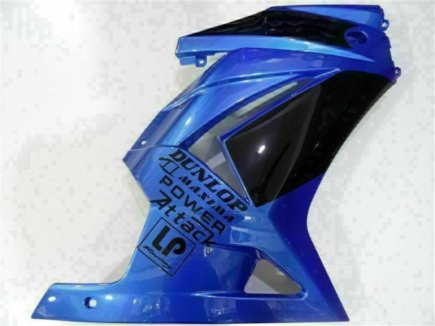 2008-2012 Blue Black EX250 Motorcycle Fairings 2008-2012 Blue Black EX250 Motorcycle Fairings
