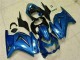 2008-2012 Blue Black White Ninja EX250 Motorcycle Fairings 2008-2012 Blue Black White Ninja EX250 Motorcycle Fairings