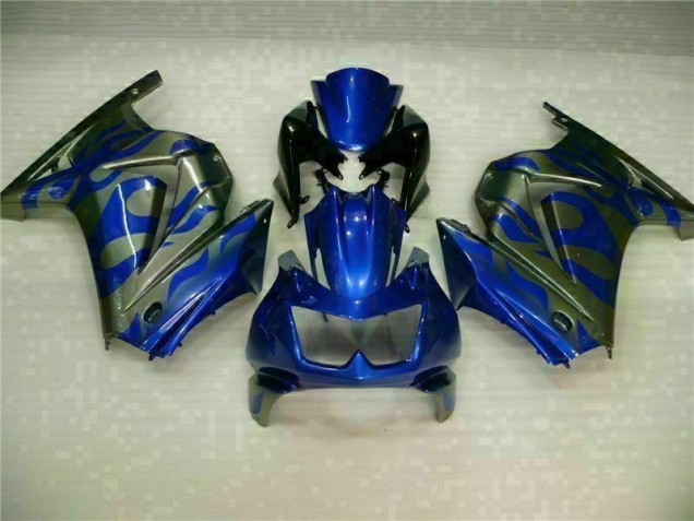 2008-2012 Blue EX250 Motorcycle Fairings 2008-2012 Blue EX250 Motorcycle Fairings