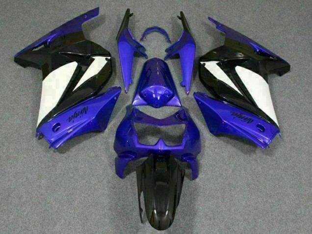 2008-2012 Blue White Black Ninja EX250 Motorcycle Fairings 2008-2012 Blue White Black Ninja EX250 Motorcycle Fairings