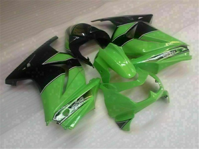 2008-2012 Green Black EX250 Full Motorcycle Fairing Kits 2008-2012 Green Black EX250 Full Motorcycle Fairing Kits