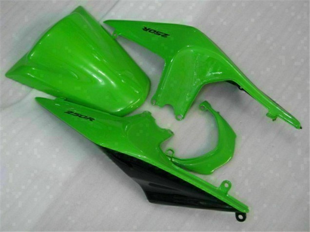 2008-2012 Green Black Ninja EX250 Motorcycle Fairing Kits 2008-2012 Green Black Ninja EX250 Motorcycle Fairing Kits