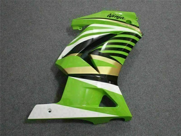 2008-2012 Green White Black Ninja EX250 Motorcycle Fairings