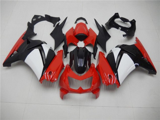 2008-2012 Red Black White EX250 Motorcycle Fairings 2008-2012 Red Black White EX250 Motorcycle Fairings
