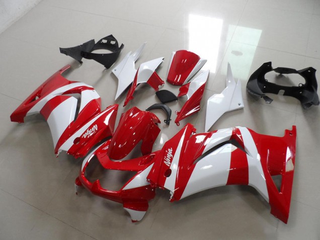2008-2012 Red White ZX250R Motorcycle Fairings 2008-2012 Red White ZX250R Motorcycle Fairings