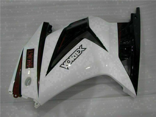 2008-2012 White Black EX250 Motorcycle Fairings 2008-2012 White Black EX250 Motorcycle Fairings