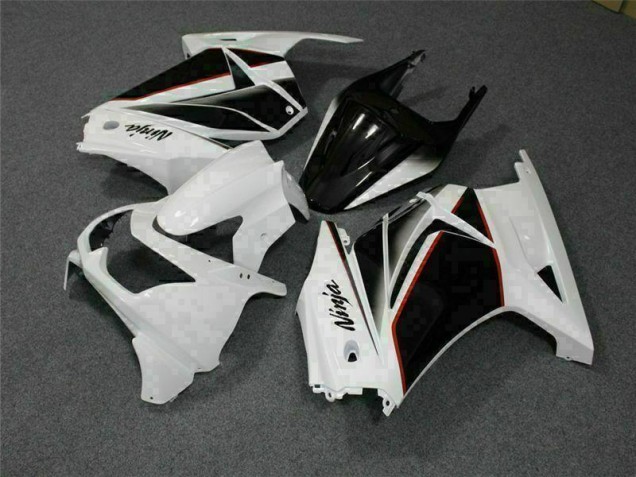2008-2012 White Black Ninja EX250 Motorcycle Fairing 2008-2012 White Black Ninja EX250 Motorcycle Fairing