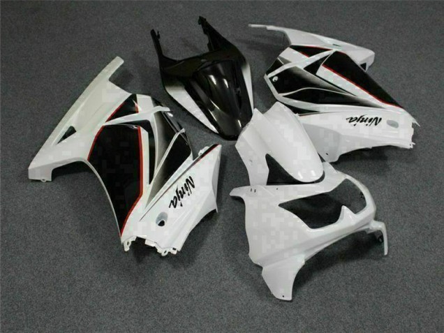 2008-2012 White Black Ninja EX250 Motorcycle Fairing 2008-2012 White Black Ninja EX250 Motorcycle Fairing