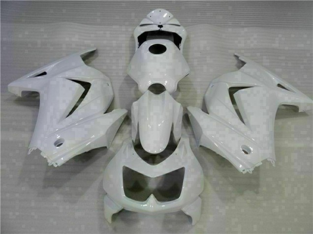 2008-2012 White EX250 Motorcycle Fairings