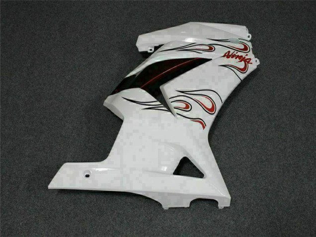 2008-2012 White Red EX250 Motorcycle Fairings 2008-2012 White Red EX250 Motorcycle Fairings