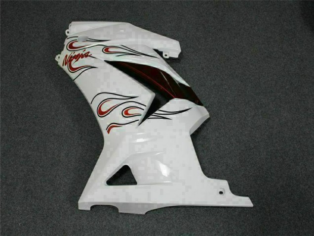 2008-2012 White Red EX250 Motorcycle Fairings 2008-2012 White Red EX250 Motorcycle Fairings
