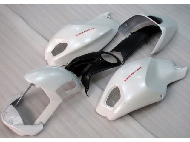 2008-2012 White Red Monster Ducati Monster 696 Motorcycle Fairings 2008-2012 White Red Monster Ducati Monster 696 Motorcycle Fairings