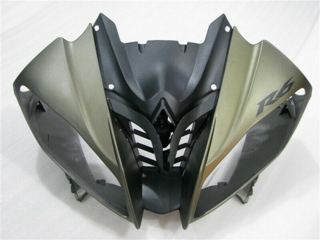 2008-2016 Black YZF R6 Aftermarket Motorcycle Fairing 2008-2016 Black YZF R6 Aftermarket Motorcycle Fairing