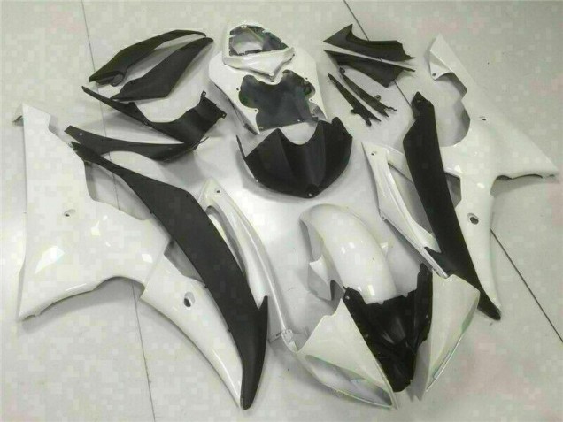 2008-2016 White YZF R6 Motorcycle Fairings 2008-2016 White YZF R6 Motorcycle Fairings