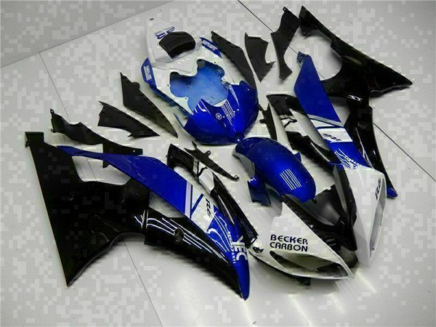 2008-2016 Blue Black YZF R6 Full Motorcycle Fairing Kits 2008-2016 Blue Black YZF R6 Full Motorcycle Fairing Kits
