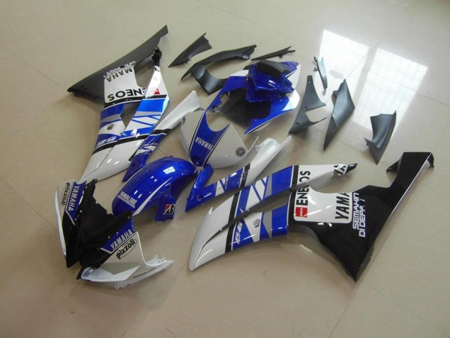 2008-2016 Blue White Blue White ENEOS YZF R6 Motorcycle Fairings 2008-2016 Blue White Blue White ENEOS YZF R6 Motorcycle Fairings