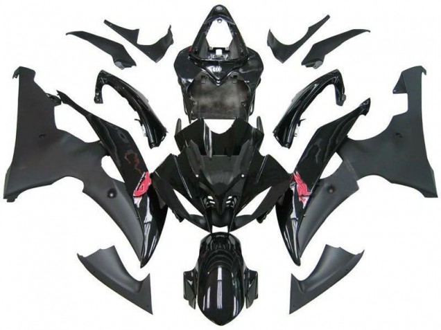 2008-2016 Contrast Black R6 YZF R6 Motorcycle Fairings 2008-2016 Contrast Black R6 YZF R6 Motorcycle Fairings