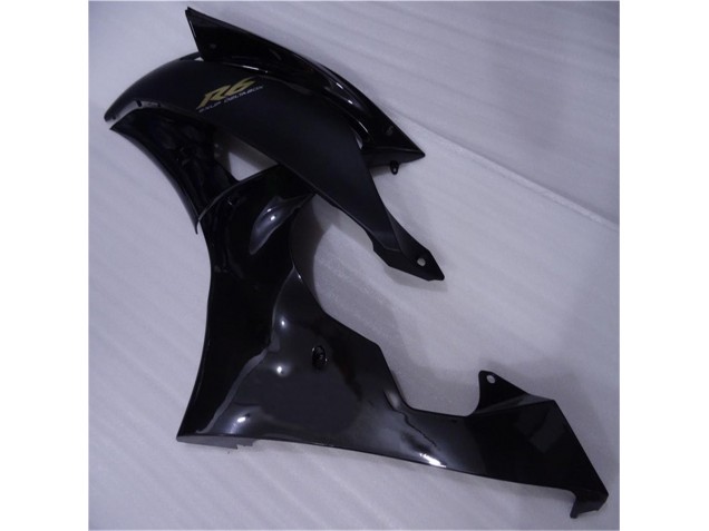 2008-2016 Glossy Matte Black YZF R6 Motorcycle Fairings