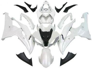 2008-2016 Pearl White R6 YZF R6 Motorcycle Fairings
