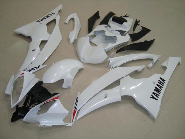 2008-2016 Pearl White YZF R6 Motorcycle Bodywork 2008-2016 Pearl White YZF R6 Motorcycle Bodywork