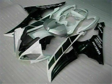 2008-2016 White Black YZF R6 Motorcycle Bodywork