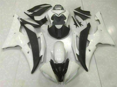 2008-2016 White YZF R6 Motorcycle Fairings