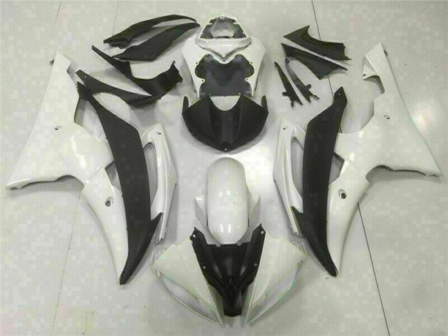 2008-2016 White YZF R6 Motorcycle Fairings 2008-2016 White YZF R6 Motorcycle Fairings