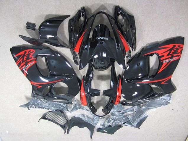 2008-2019 Black Red GSXR 1300 Hayabusa Motorcycle Fairing Kits 2008-2019 Black Red GSXR 1300 Hayabusa Motorcycle Fairing Kits