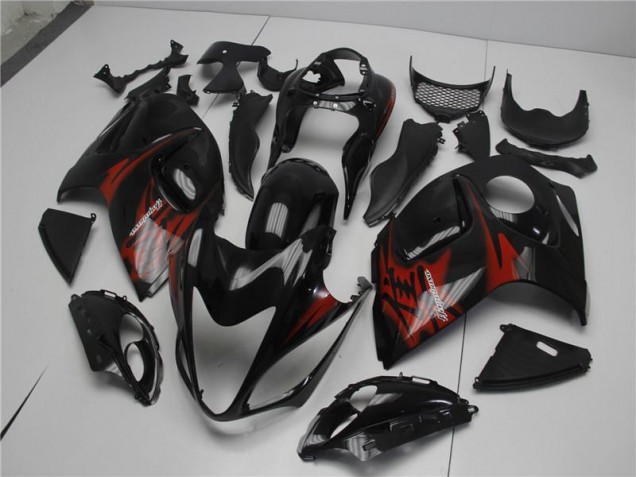 2008-2019 Black Red GSXR 1300 Hayabusa Motorcycle Fairings 2008-2019 Black Red GSXR 1300 Hayabusa Motorcycle Fairings