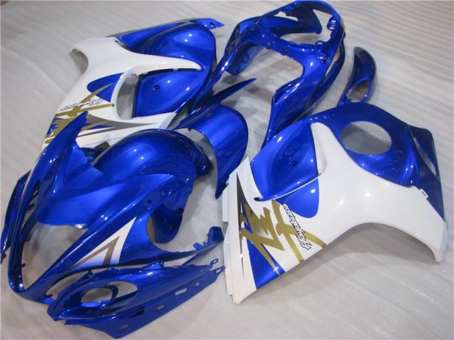 2008-2019 Blue White GSXR 1300 Hayabusa Motorcycle Bodywork 2008-2019 Blue White GSXR 1300 Hayabusa Motorcycle Bodywork
