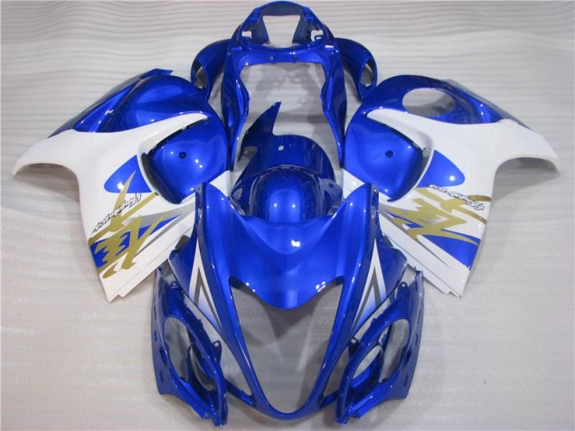 2008-2019 Blue White GSXR 1300 Hayabusa Motorcycle Bodywork 2008-2019 Blue White GSXR 1300 Hayabusa Motorcycle Bodywork