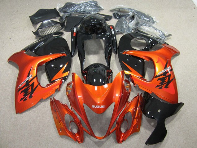 2008-2019 Orange Black GSXR 1300 Hayabusa Motorcycle Fairing