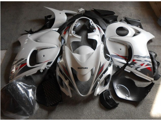 2008-2019 White Black GSXR 1300 Hayabusa Motorcycle Fairings 2008-2019 White Black GSXR 1300 Hayabusa Motorcycle Fairings