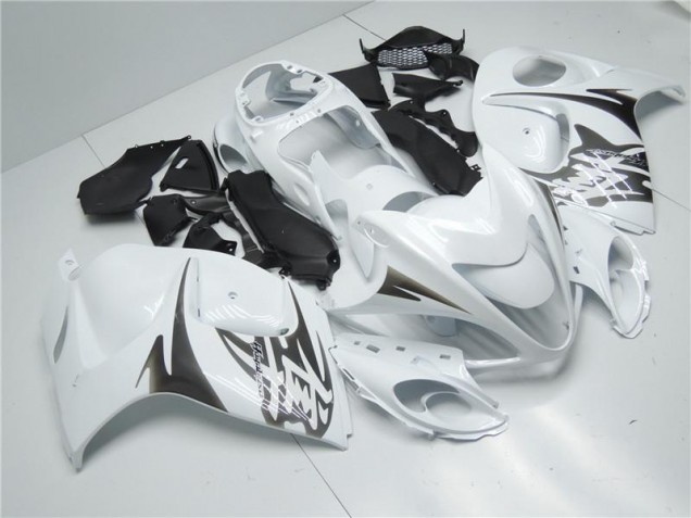 2008-2019 White GSXR 1300 Hayabusa Motorcycle Fairings 2008-2019 White GSXR 1300 Hayabusa Motorcycle Fairings