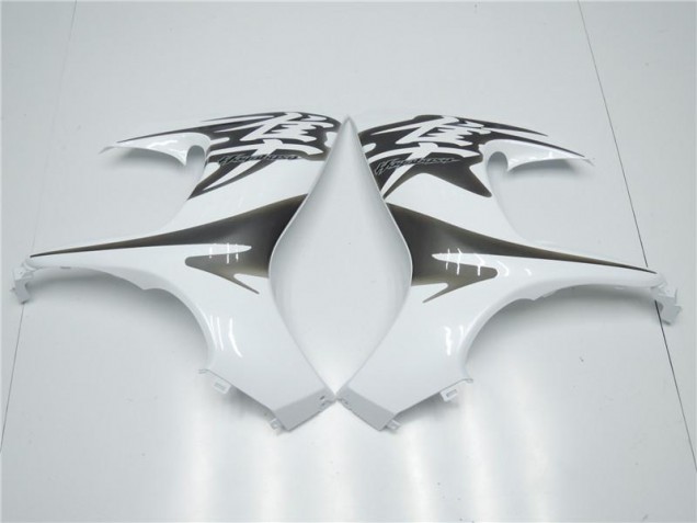2008-2019 White GSXR 1300 Hayabusa Motorcycle Fairings 2008-2019 White GSXR 1300 Hayabusa Motorcycle Fairings